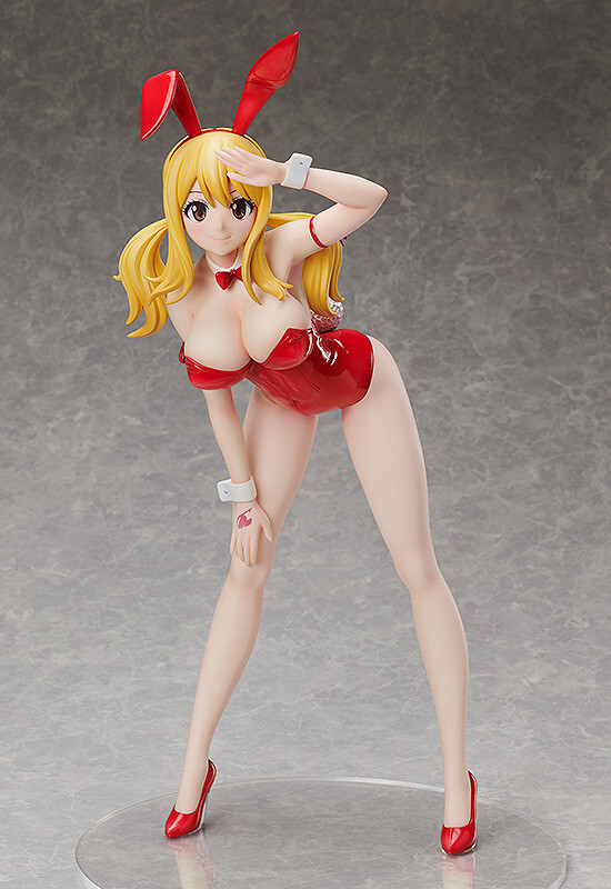 Lucy Heartfilia (Bare Leg Bunny), Fairy Tail, FREEing, Pre-Painted, 1/4, 4570001512698